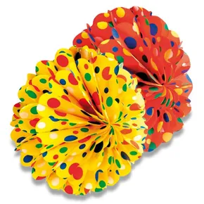 Papierová guľa Honey priemer 28 cm, mix farieb